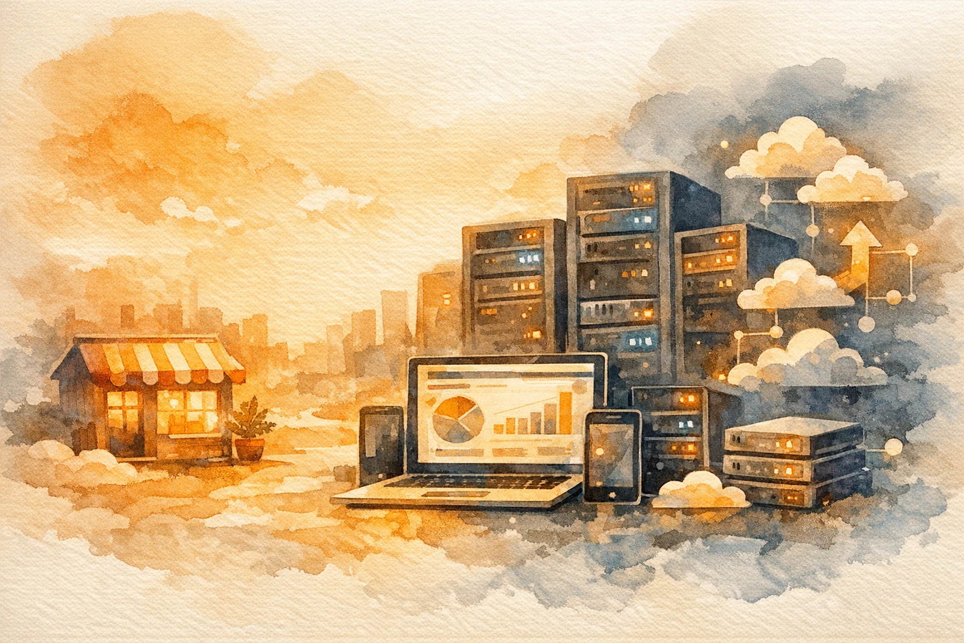 دليل صاحب العمل الصغير لاختيار خطة استضافة تنمو معك