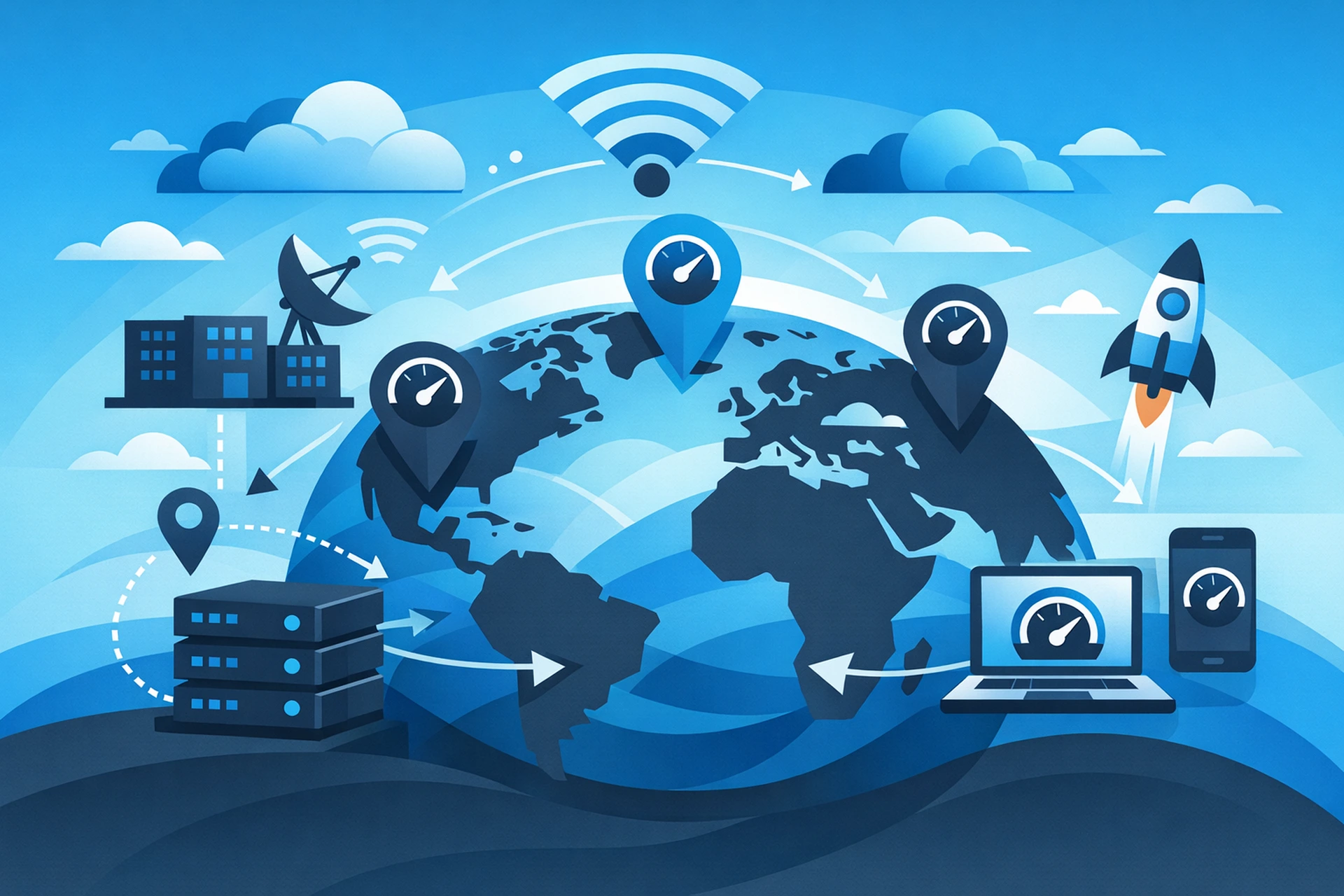 איך CDN משנה את הגיאוגרפיה של ביצועי האתר שלך