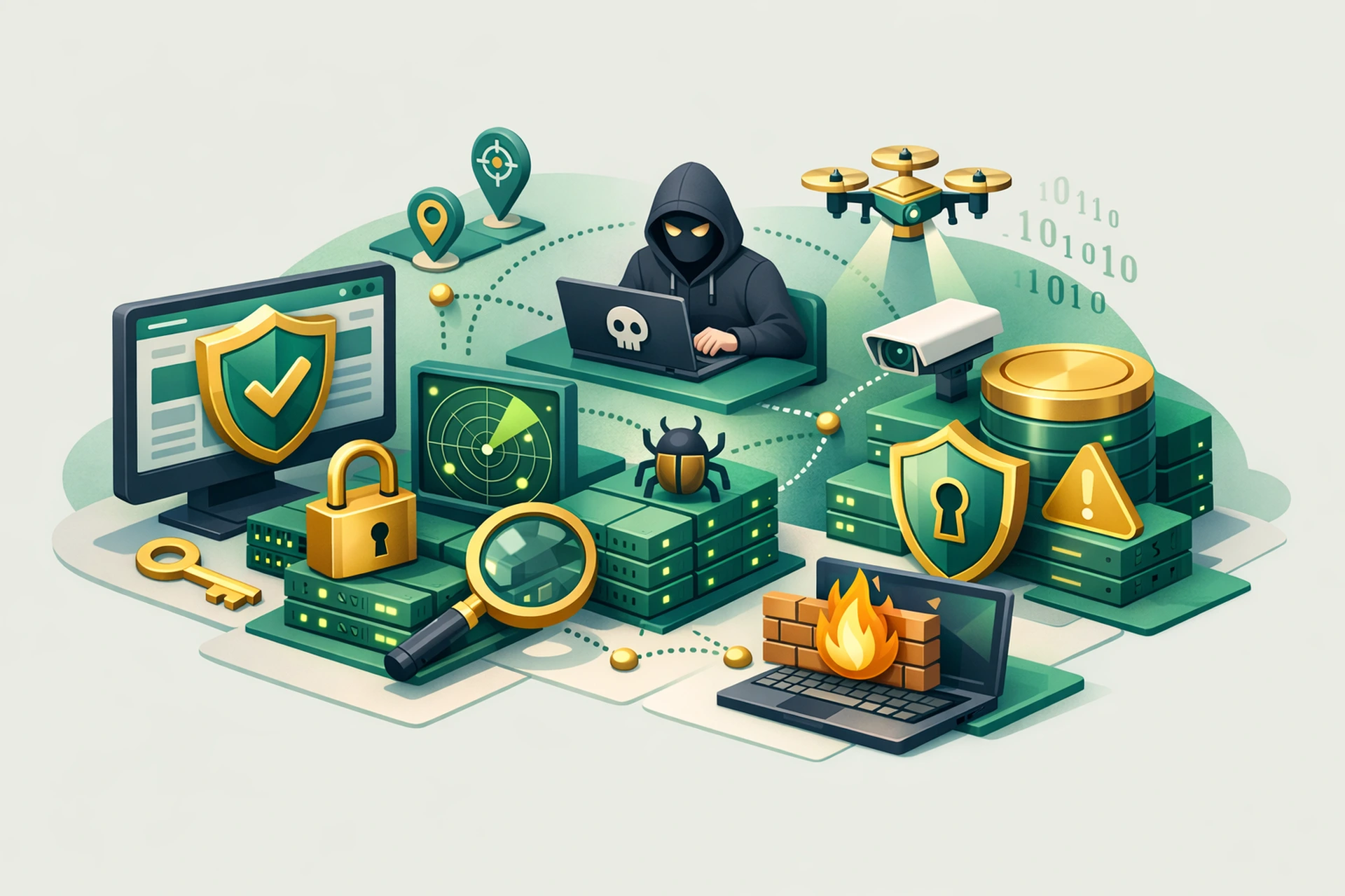 איך תוקפים סורקים את האתר שלך לפני המתקפה, ומה אבטחת אתרים טובה עושה עם זה