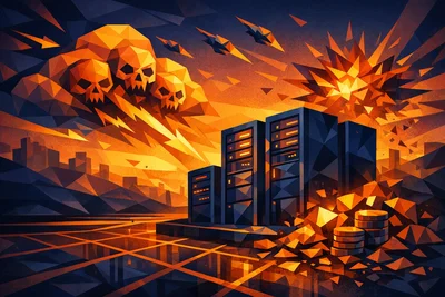 التكلفة التجارية لهجوم DDoS بدون حماية على مستوى الاستضافة