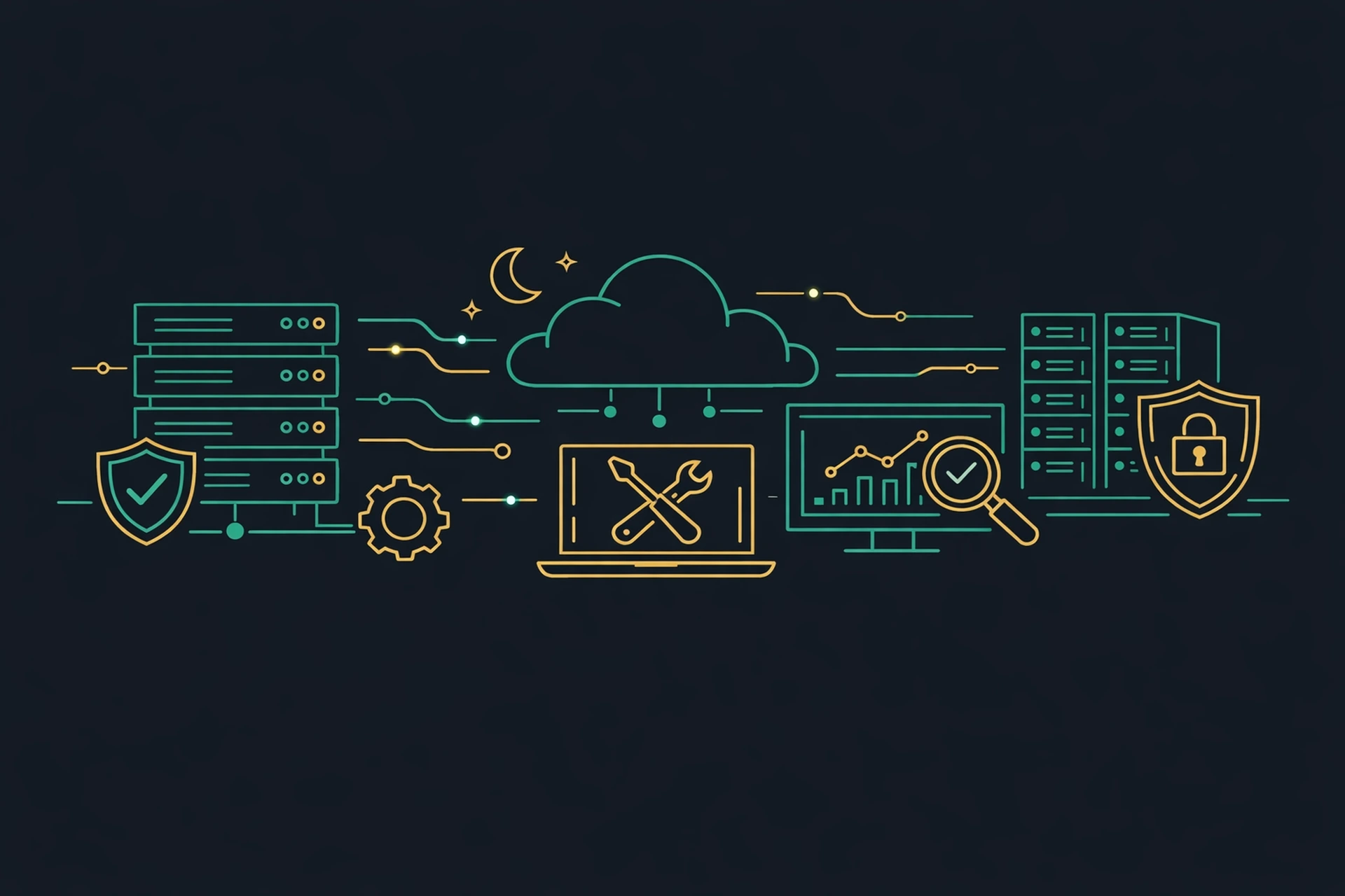مهام إدارة الخادم التي لن تضطر للتفكير فيها مع استضافة مواقع مُدارة