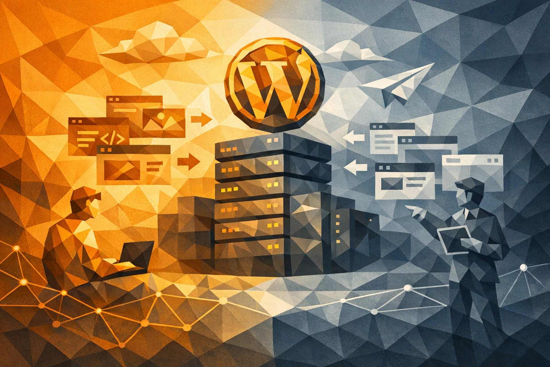 Freelancer managing multiple client WordPress sites on a managed hosting dashboard