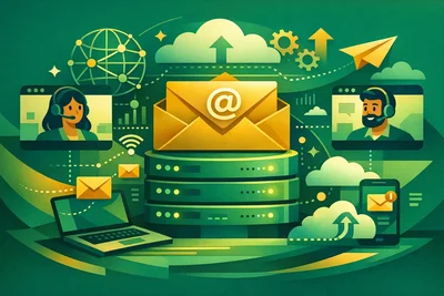 אחסון דוא"ל עסקי לצוותים מרוחקים: לשמור על כולם מחוברים בלי בלגן