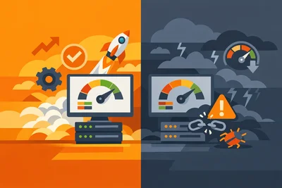 Core Web Vitals والاستضافة: لماذا يساعد سيرفرك أو يضر بنتائجك