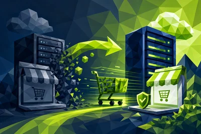 Online store owner planning a migration to a better ecommerce hosting solution