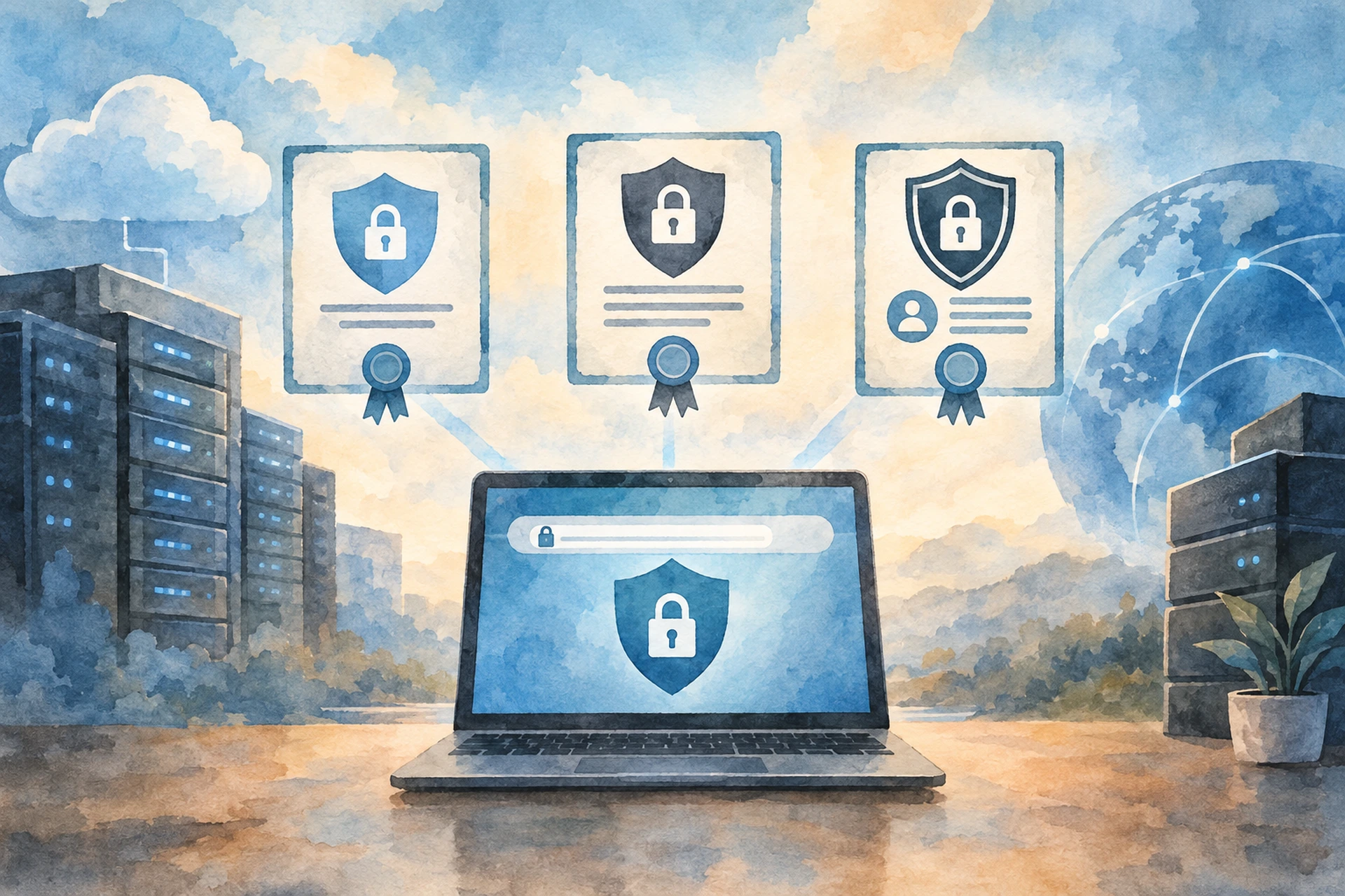 Comparison of DV, OV, and EV SSL certificate verification levels for website hosting