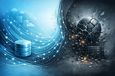 תדירות גיבויים, RPO, ולמה רוב האתרים נמצאים קריסה אחת בלבד מפני אובדן נתונים אמיתי